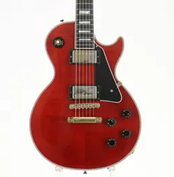 USED GIBSON CUSTOM / LES PAUL CUSTOM FIGURED TOP RED 2015 CS 500023 GUITAR