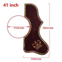 J200 SJ200 ACOUSTIC GUITAR PICKGUARD THICKNES 2MM FOR GIBSON 41-43 INCH GUITAR