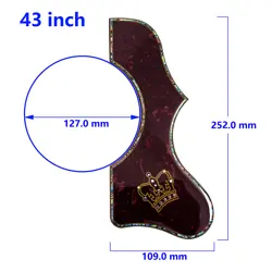FOR GIBSON J200 SJ200 ACOUSTIC GUITAR PICKGUARD THICKNES 2MM 43