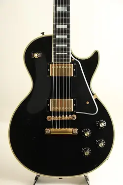 GIBSON CUSTOM SHOP YCS 1968 LES PAUL CUSTOM DJ EBONY 1999 ELECTRIC GUITAR