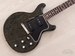 1961 GIBSON LES PAUL SPECIAL DOUBLE CUT VINTAGE GUITAR SILVER FOX W/ CASE