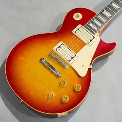 GIBSON CUSTOM SHOP 1959 LES PAUL STANDARD R-TOP VINTAGE GLOSS WASHED CHERRY FADE