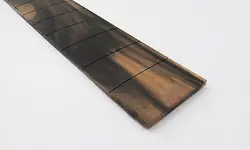 BLACK AND WHITE EBONY GUITAR FRETBOARD 24.562