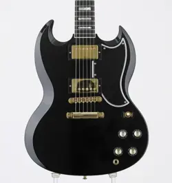 USED GIBSON CUSTOM SHOP / SG CUSTOM EBONY 2010 CS 302217 ELECTRIC GUITAR