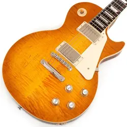 GIBSON USA EXCLUSIVE LES PAUL STANDARD '60S AAA FLAME TOP HONEY *PA445