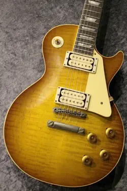 GIBSON CUSTOM SHOP PSL MURPHY LAB 1959 LES PAUL STANDARD REISSUE GOLDEN *LO375
