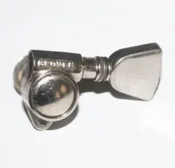 VINTAGE 1970'S GIBSON GROVER USA NICKEL TUNER TULIP BUTTON BASS SIDE SG ES