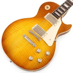 GIBSON USA EXCLUSIVE LES PAUL STANDARD '60S AAA FLAME TOP HONEY *TM637
