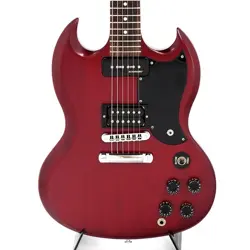 GIBSON SG FUTURA 2014 USED MAHOGANY BODY BRILLIANT RED VINTAGE GLOSS W/HARD CASE
