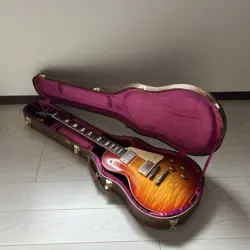 ELECTRIC GUITAR GIBSON LPR8S LES PAUL CUSTOM CHERRY SUNBURST USA WITH HARD CASE