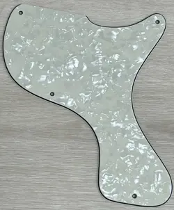PICK FITS GIBSON LES PAUL JUNIOR 1958 STYLE GUITAR PICKGUARD,IVORY WHITE PEARL