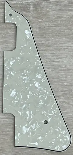 PICK GIBSON EPIPHONE LES PAUL LP P90 STYLE GUITAR PICKGUARD IVORY WHITE PEARL
