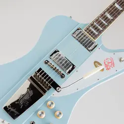 EPIPHONE INSPIRED BY GIBSON CUSTOM SHOP 1963 FIREBIRD V MAESTRO VIBROLA FROST BL