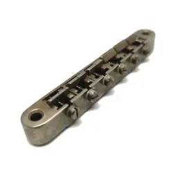 BRIDGE FABER ABRH ,NICKEL AGED SADDLES BRASS, STYLE GIBSON (ABR-1)