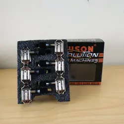 GIBSON USA KLUSON DELUXE TUNERS W/ BLACK KEYS LPJ