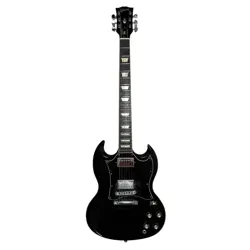 GIBSON SG STANDARD 2021 - EBONY ELECTRIC GUITAR, NEAR MINT CONDITION