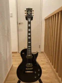 ORVILLE BY GIBSON LES PAUL CUSTOM LPC 1990 ELECTRIC GUITAR USED W/ SOFT CASE