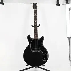 WORN EBONY GUITAR