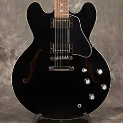 NEW GIBSON USA / ES-335 VINTAGE EBONY GIBSON ES335 3.66KG S/N 208240168 GUITAR
