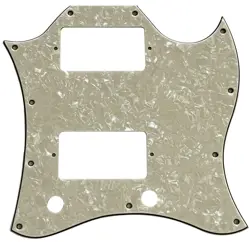 IVORY WHITE PEARL PICKGUARD GUITAR PARTS FOR GIBSON SG STANDARD FULL FACE STYLE