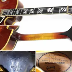 GIBSON JOHNNY SMITH SPRUCE TOP MAPLE SIDES DOUBLE PICKUP GUITAR