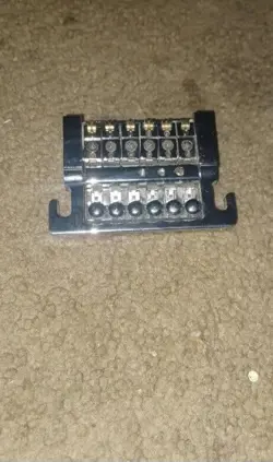 80’S KAHLER TREMOLO BRIDGE VIBRATO STUD MOUNT GIBSON CHROME