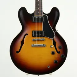 USED GIBSON MEMPHIS / ES-335 DOT REISSUE FIGURED VINTAGE SUNBURST NO.RG2124