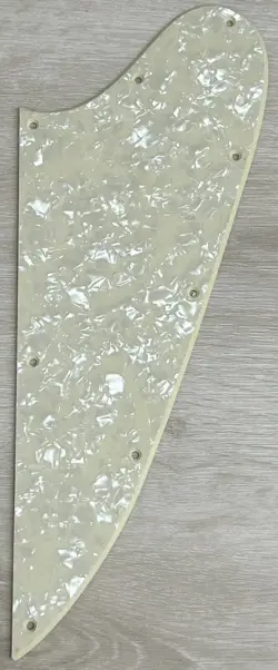 PICK FITS GIBSON FIREBIRD  BLANK STYLE GUITAR PICKGUARD,1 PLY CREAM PEARL