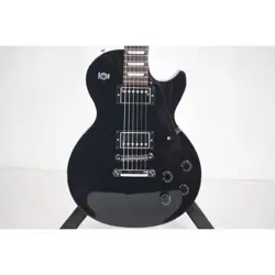 GIBSON LES PAUL STUDIO MIN-ETUNE USED MAPLE+MAHOGANY BODY BLACK W/HARD CASE