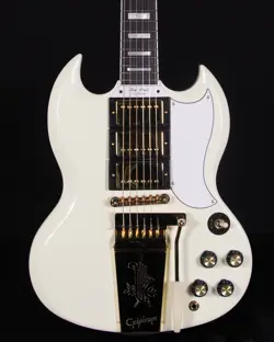 EPIPHONE INSPIRED BY GIBSON 1963 LES PAUL SG CUSTOM WITH MAESTRO VIBROLA CLASSIC