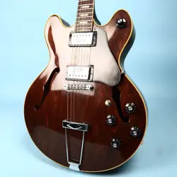 1972 GIBSON ES-150DC ELECTRIC GUITAR WALNUT W/ EMBOSSED GIBSON PICKUPS