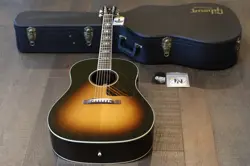 MINTY! 2008 GIBSON ADVANCED JUMBO ACOUSTIC JUMBO GUITAR VINTAGE SUNBURST + OHSC