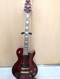 GIBSON LES PAUL ELECTRIC GUITAR - CLASSIC SOUND, USED CONDITION, ARIA PE SERIES
