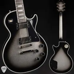 GIBSON CUSTOM SHOP PSL LES PAUL CUSTOM GLOSS SILVERBURST SPARKLE #CS500841