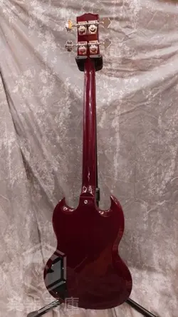 GIBSON SG REISSUE BASS SOLID MAHOGANY USED SHORT SCALE EXCELLENT TONE