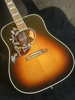 GIBSON HUMMINGBIRD STANDARD VINTAGE SUNBURST LEFT HAND NEW ACOUSTIC GUITAR