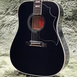GIBSON CUSTOM SHOP HUMMINGBIRD EBONY~ 22913011 NEW ACOUSTIC GUITAR