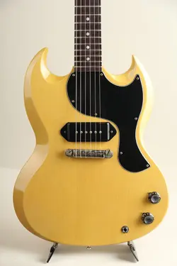 GIBSON CUSTOM SHOP MURPHY LAB 1963 SG JUNIOR TV YELLOW ULTRA LIGHT AGED