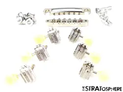 GIBSON LES PAUL STUDIO MODEL TUNE-O-MATIC BRIDGE & TUNERS HARDWARE SET