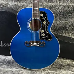 GIBSON DEALER SELECT SJ-200 STANDARD BLUEBONNET ACOUSTIC GUITAR