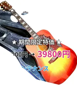 GIBSON HUMMINGBIRD MODEL YAMAKI YW-25HR JAPANESE VINTAGE GUITAR - RARE FIND