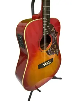 BY GIBSON TETOMAS HUMMINGBIRD W-160 ACOUSTIC GUITAR VINTAGE RARE USED