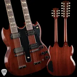 GIBSON CUSTOM SHOP JIMMY PAGE EDS-1275 DOUBLENECK VOS '69 CHERRY #CS500741