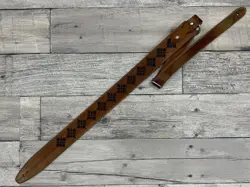 BLUE BELL STRAPS 1970 ABRAXAS LEATHER -KORINA- GIBSON FLOOR PRODUCTS
