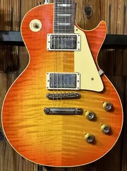 GIBSON CUSTOM SHOP HISTORIC COLLECTION 1960 LES PAUL STANDARD REISSUE TANGERINE