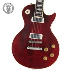 1980 GIBSON LES PAUL DELUXE WINE RED