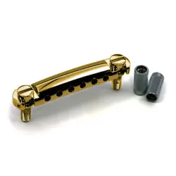 TONEPROS T1Z-G TAILPIECE LOCKABLE STYLE GIBSON STOPTAIL METRIC 8M GOLD