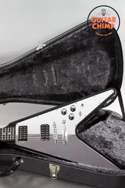 2006 GIBSON FLYING V MIRROR NEW CENTURY EBONY