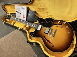 GIBSON MEMPHIS 1963 ES-335TD VINTAGE BURST 2016 SEMI HOLLOW BODY ELECTRIC GUITAR