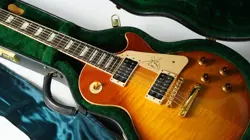 GIBSON JIMMY PAGE LIGHT HONEY BURST, 4.7KG SIGNATURE LES PAUL 1996 